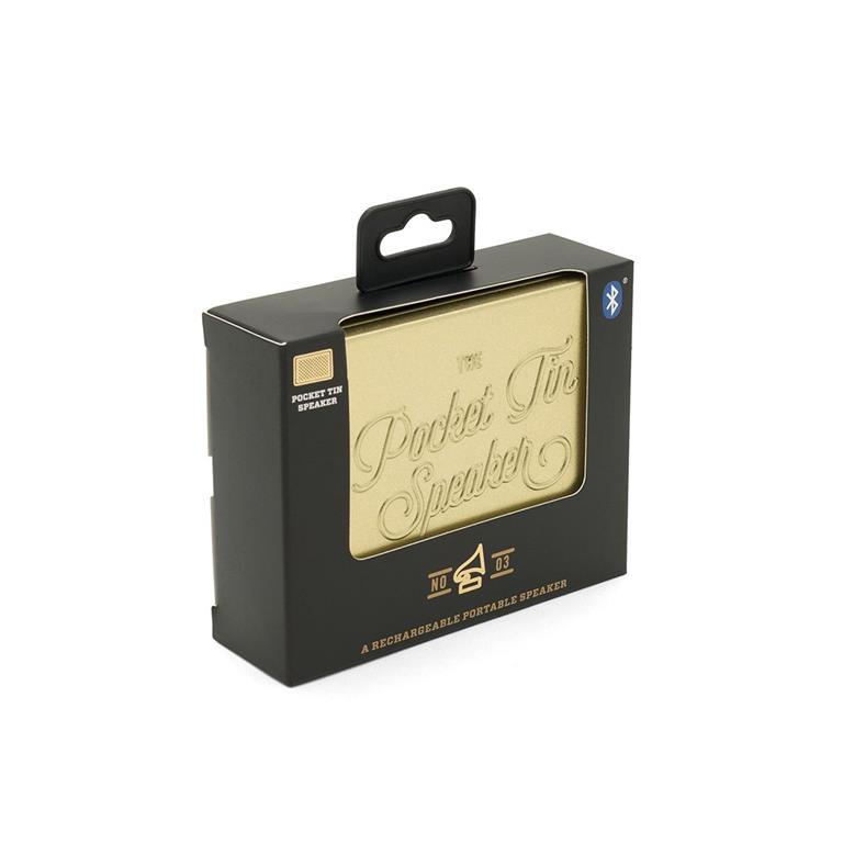 Luckies Pocket Tin Speaker 2.0 – Gold