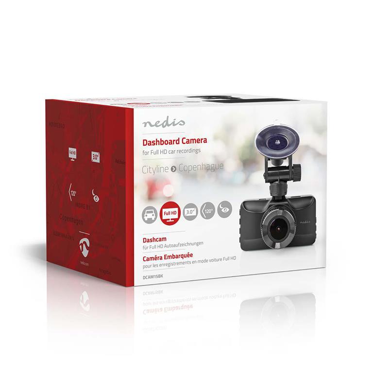 Nedis Dash Cam 3.0" | 12.0 MPxl | 1080p. | Night View