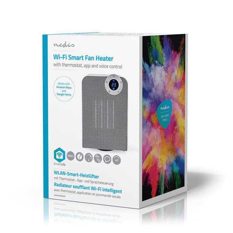 Nedis WiFi SmartLife Fan Heater 1800W - Image 8