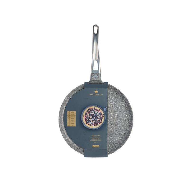 MasterClass Cast Aluminium 28cm Crêpe Pan - Image 3