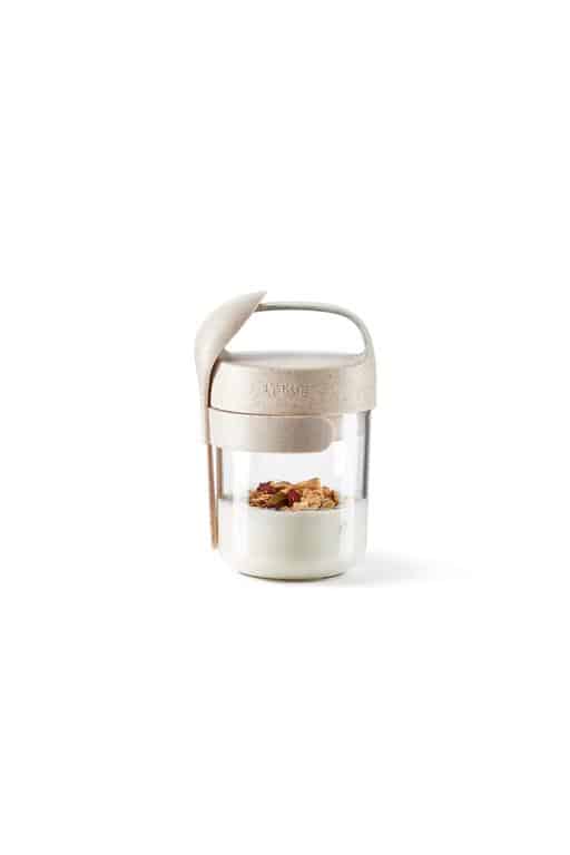 Lékué Jar To Go Organic 400 ml with Spoon - Image 2