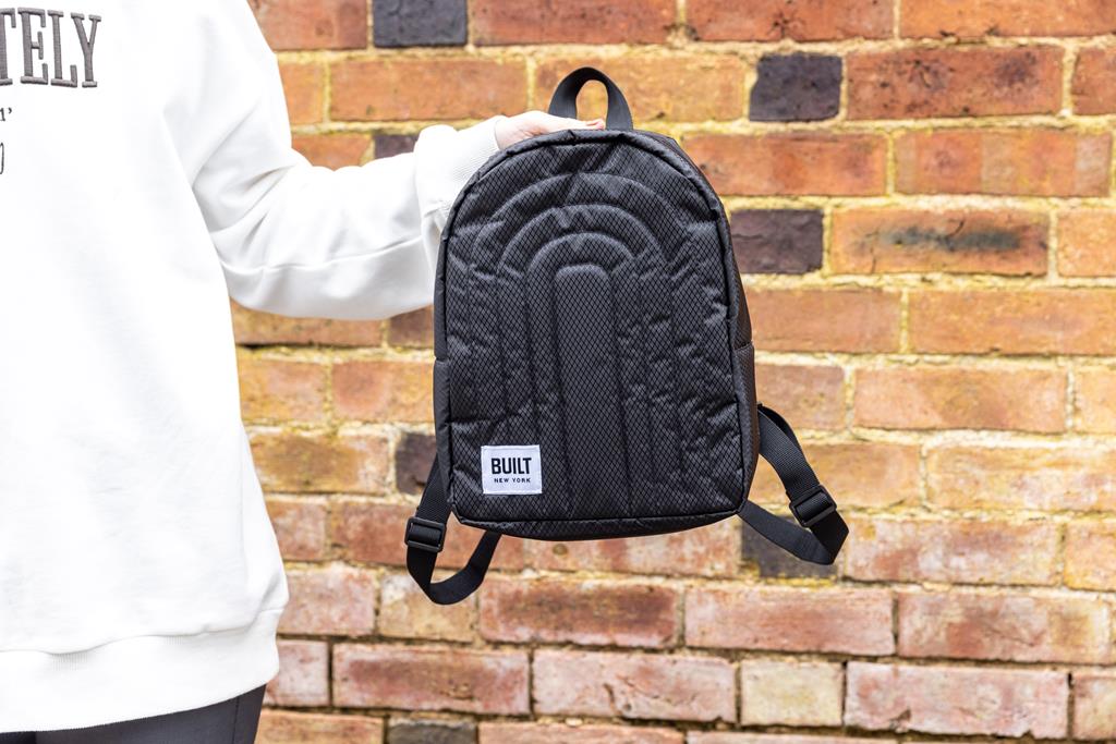 BUILT Puffer Insulated Backpack 7.2L - Black - Image 6