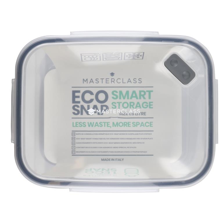 MasterClass Eco Snap Food Storage Container - 1.5L Rectangle - Image 7