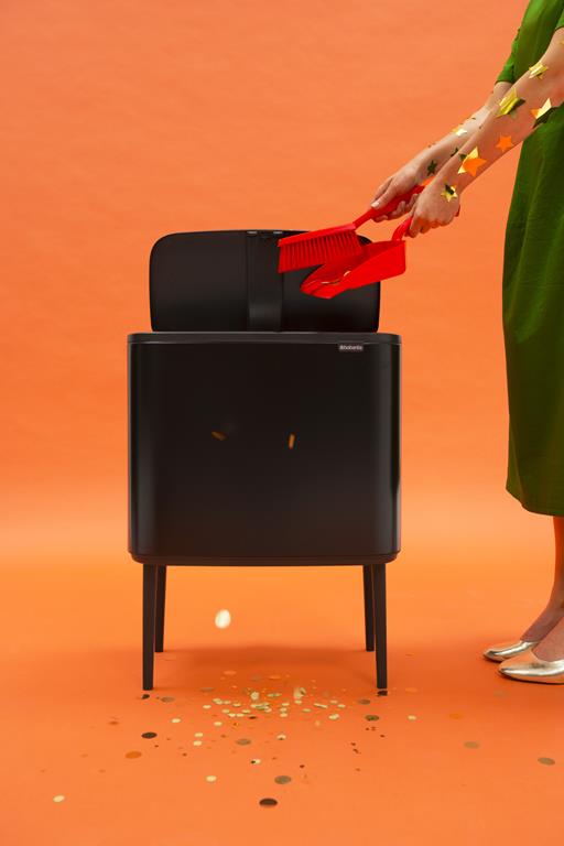 Brabantia BO Touch Bin 11 23L Matt Black