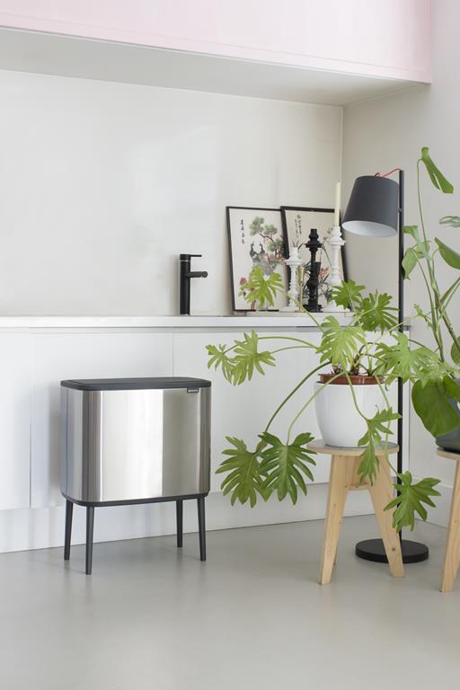 Brabantia BO Touch Bin 11 23L Matt Steel Fingerprint Proof
