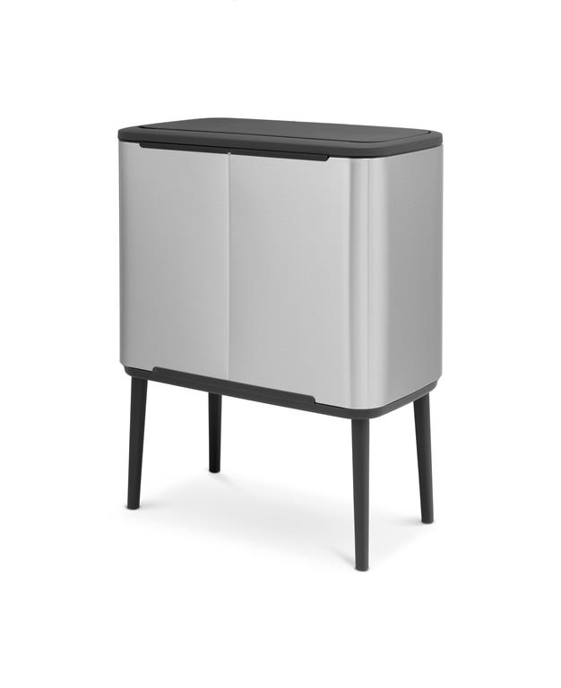 Brabantia BO Touch Bin 11 23L Matt Steel Fingerprint Proof