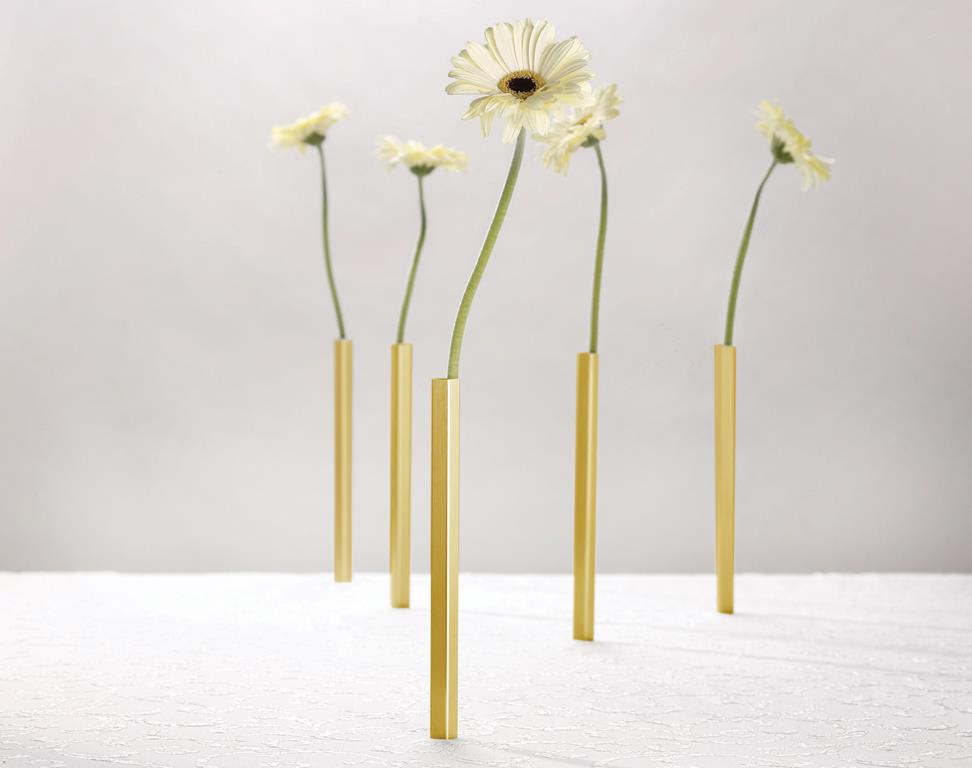 Peleg Florera Magnetic Vase 5pcs. - Gold
