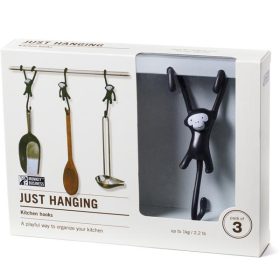 Monkey Business Just Hanging Kitchen Hooks 3pcs.