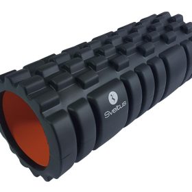 Sveltus Foam Roller with Grid Black - 33cm