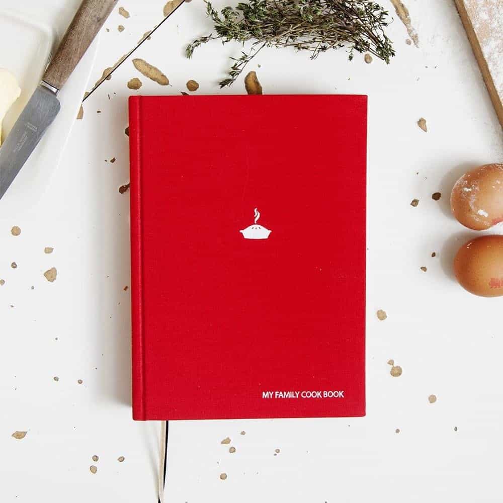 Suck UK My Family Cookbook - Red