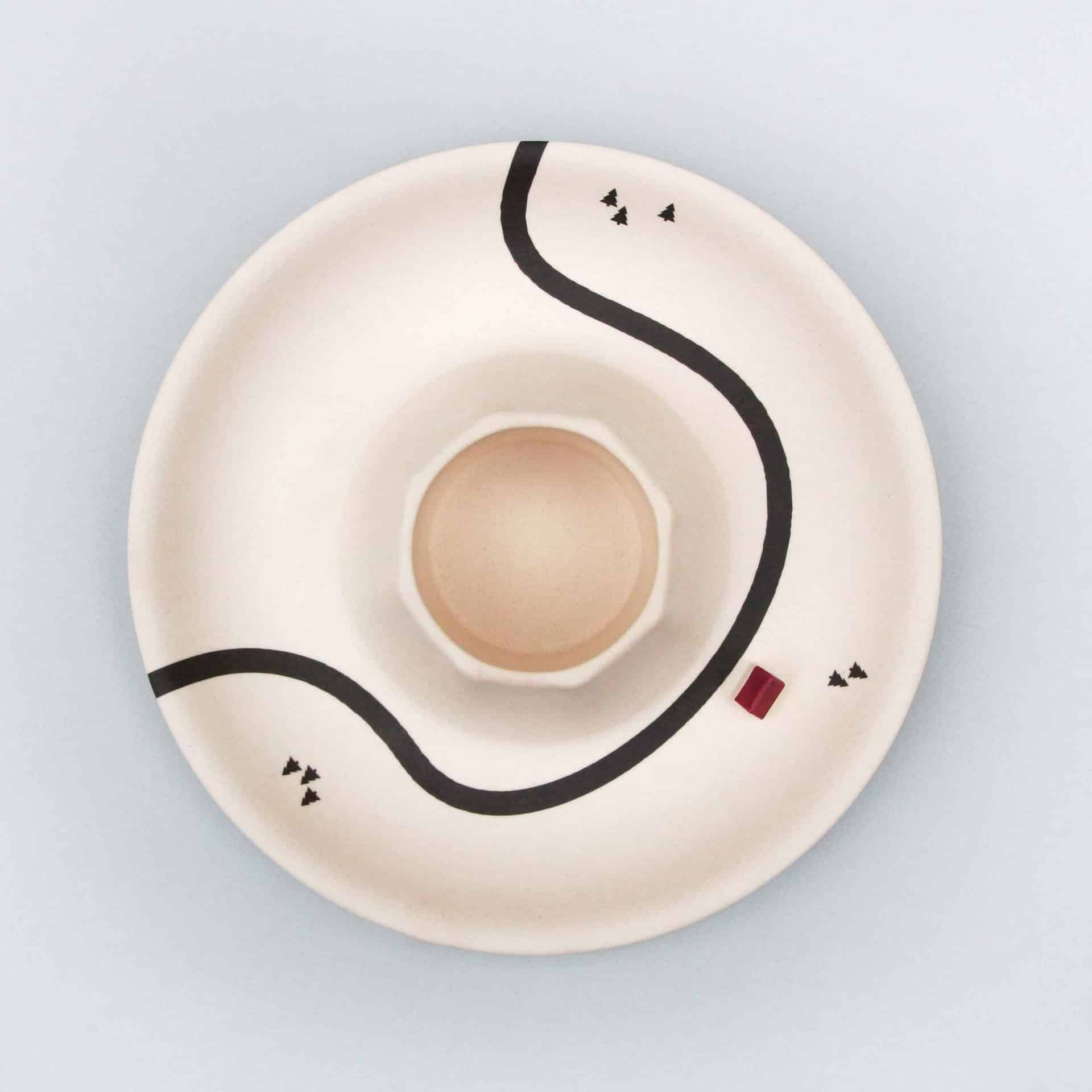 Suck UK Volcano Dip Bowl