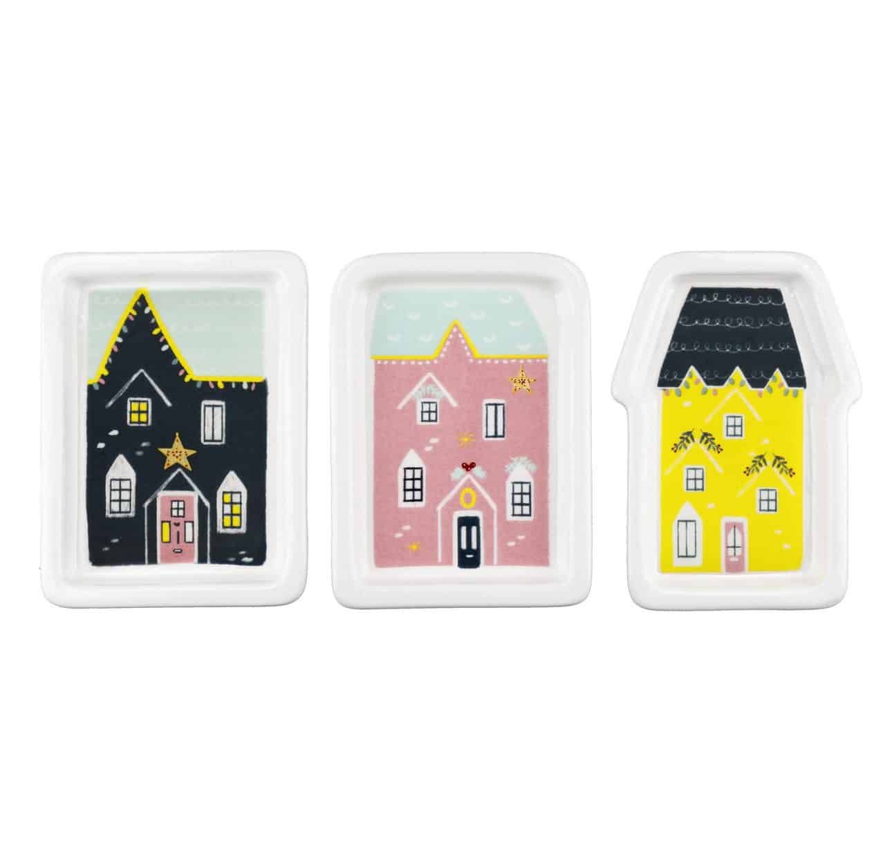 KitchenCraft The Nutcracker Collection Decorative Plates Set