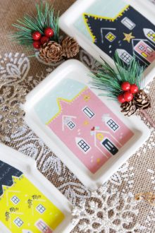 KitchenCraft The Nutcracker Collection Decorative Plates Set