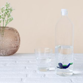 Balvi Bottle 1.2L Atlantis Scuba - Purple / Green