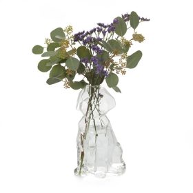 Balvi Vase Sphinx Dog 23cm - Transparent