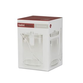 Balvi Sugar Bowl Basics Tall - with Spoon