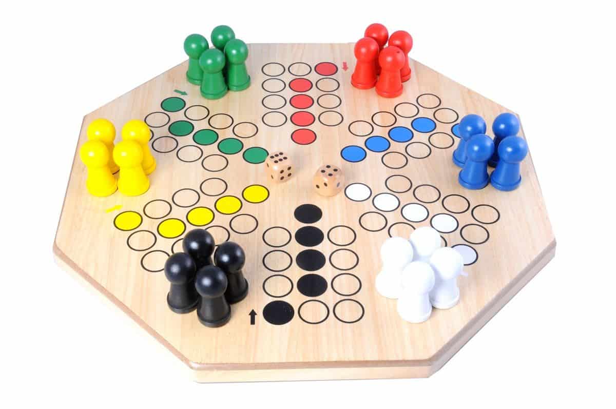 Longfield Ludo Jumbo 4/6 Players 50x50cm