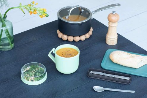 Brabantia Make & Take Soup Mug 600ml - Light Grey