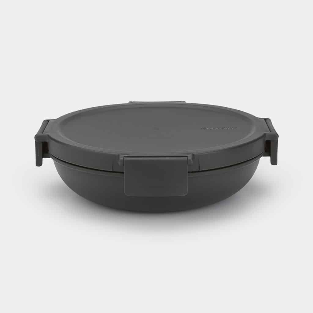 97887DG_1_Brabantia_Make_&_Take_Lunch_Bowl_1.0L_-_Dark_Grey