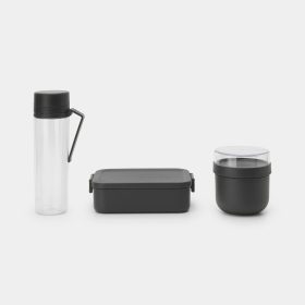 Brabantia Make & Take To Go Set -  Bottle / Lunchbox / Bowl