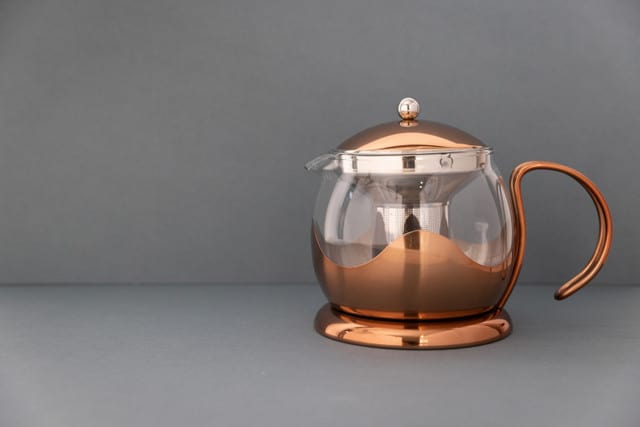 La Cafetière Izmir Glass Tea Infuser - 4-Cup - Copper
