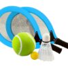 Angel Sports Racket Set - 2 Rackets & Balls & Shuttle