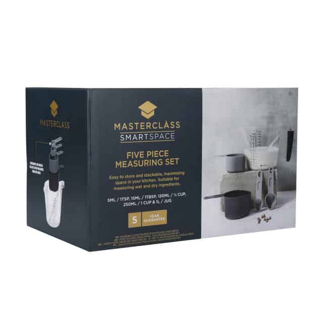 MasterClass Smart Space Measuring Spoon, Cup & Jug Set 5pcs.
