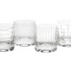 Mikasa Cheers Etched Crystal Tumblers - 4pcs.