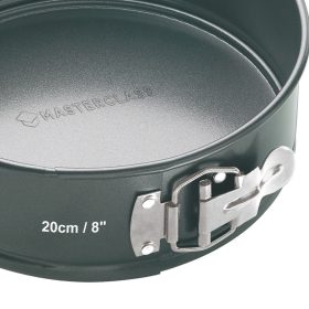 MasterClass Non-Stick 20cm Loose Base Spring Form Cake Pan
