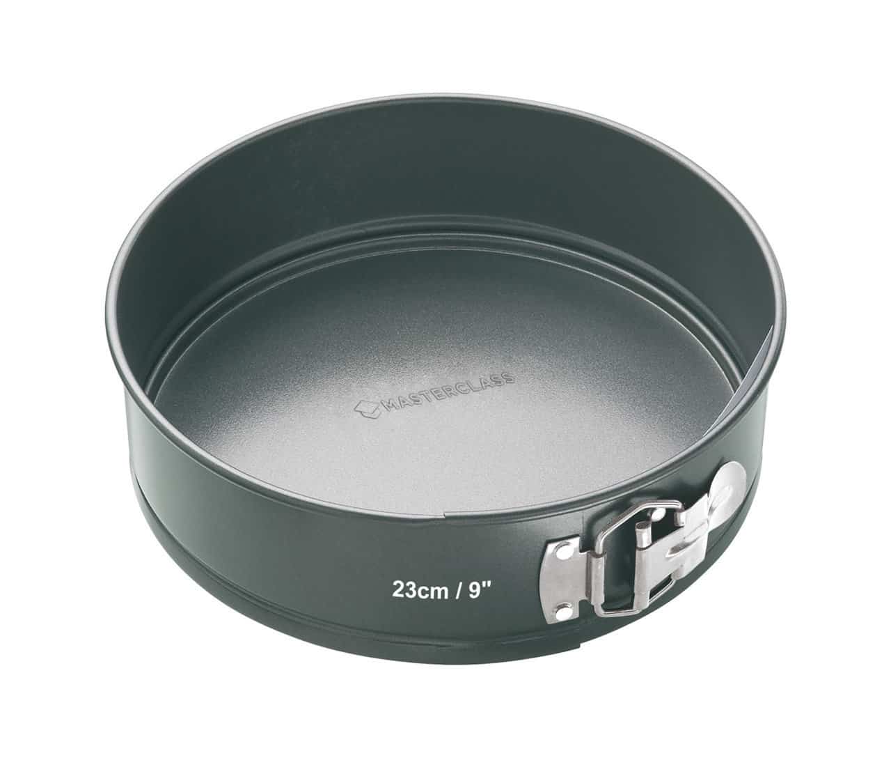 MasterClass Non-Stick 23cm Loose Base Spring Form Cake Pan