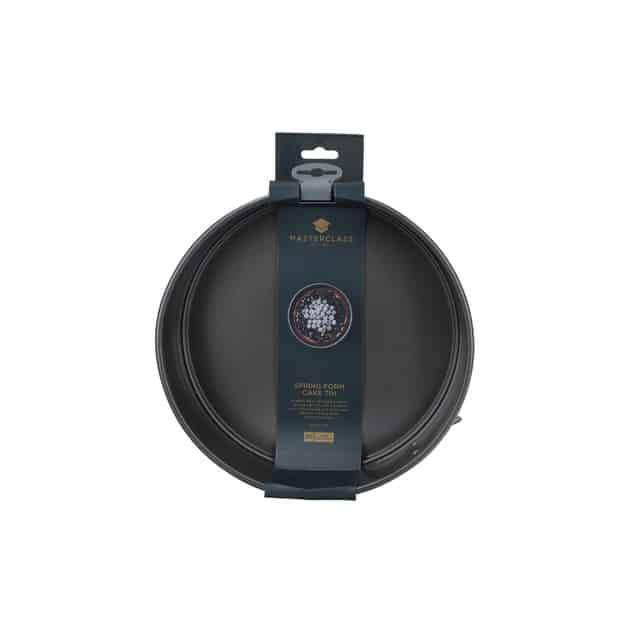 MasterClass Non-Stick 23cm Loose Base Spring Form Cake Pan