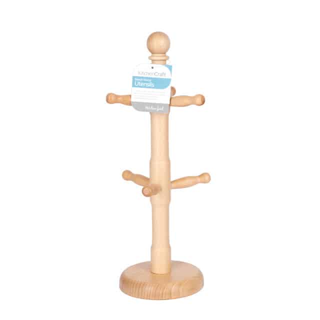 KitchenCraft Beech Wood Mug Tree
