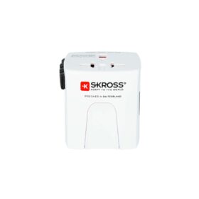 Skross Travel Adapter World MUV USB Compact