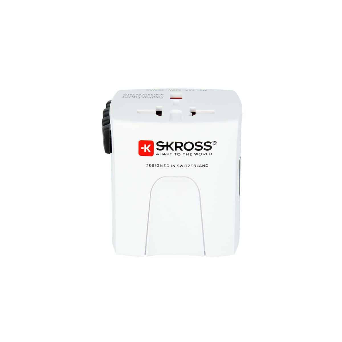 Skross Travel Adapter World MUV USB Compact