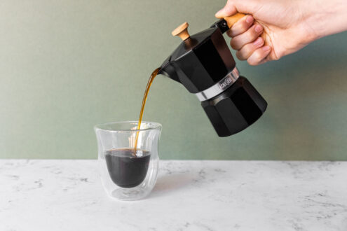 La Cafetière Venice Aluminium Espresso Maker 3-Cup - Black