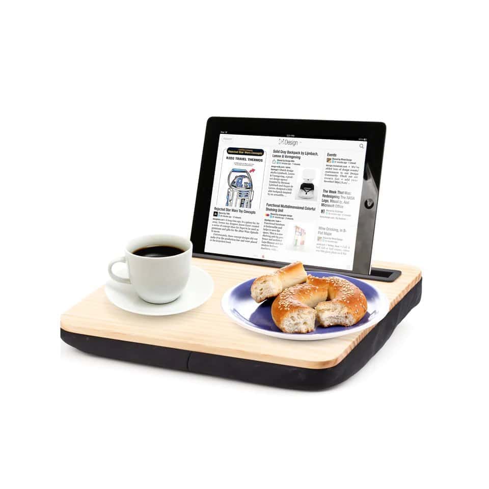 Kikkerland iBED Lap Desk - Wood