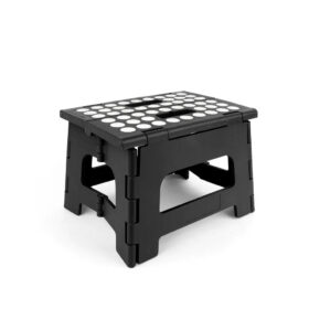 Kikkerland Rhino II Step Stool + - Black