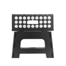 Kikkerland Rhino II Step Stool + - Black