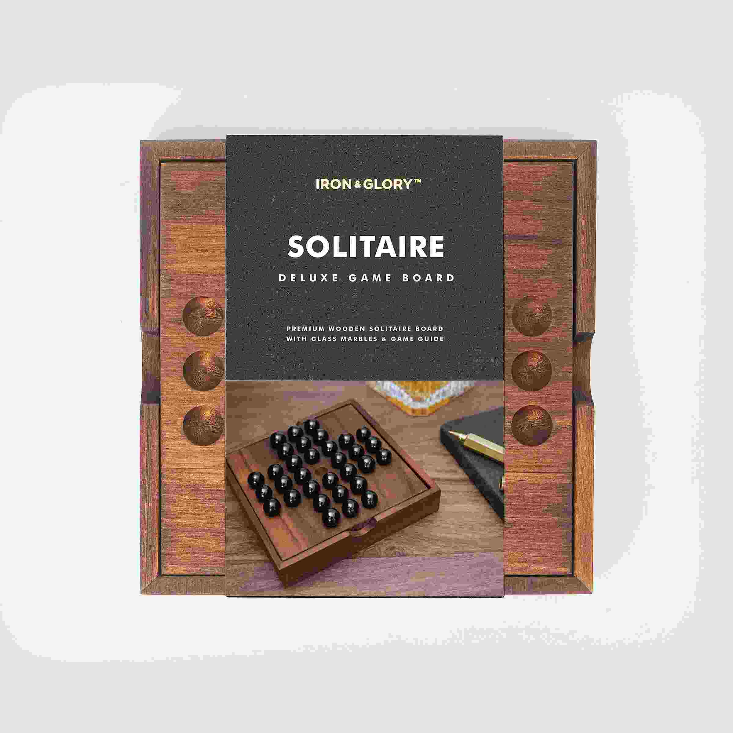 69023_1_Iron & Glory Wooden Solo Noble Game (Solitaire)