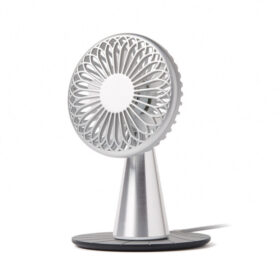Lexon Design WINO Mini Portable Wireless Fan - Titanium