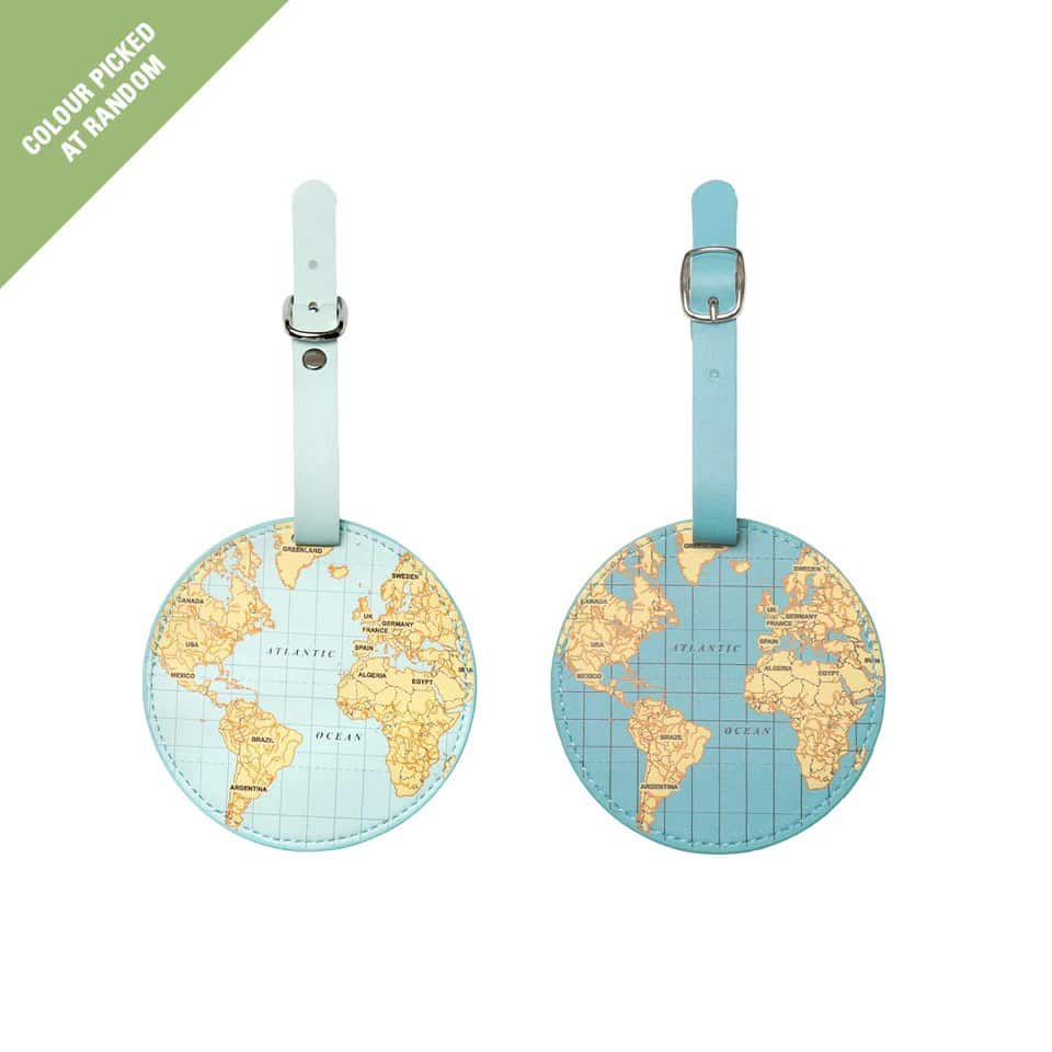 Kikkerland World Traveller Luggage Tag