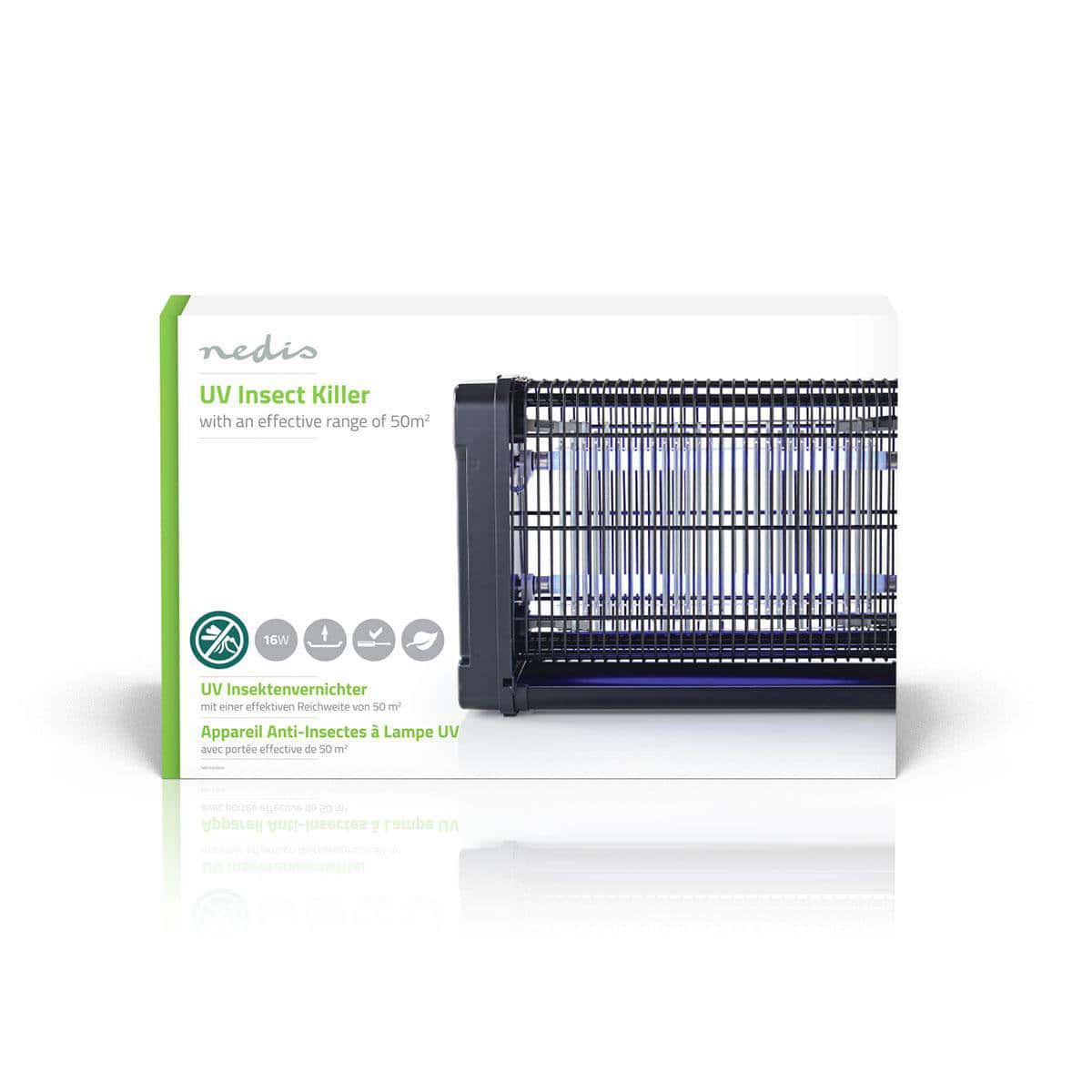 Nedis Mosquito UV Light Stop Trap 16W 50m2