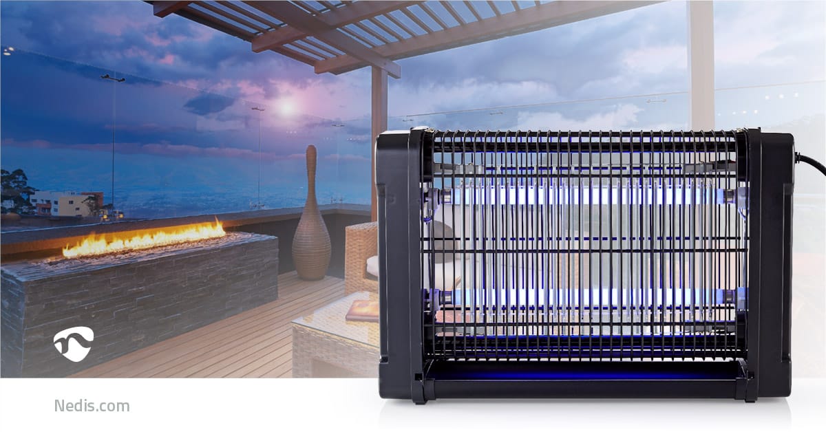 Nedis Mosquito UV Light Stop Trap 16W 50m2