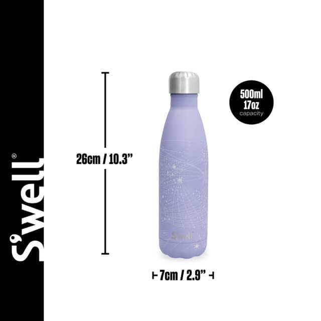 S'well_Water_Bottle_500ml-Perwinkle_Stars