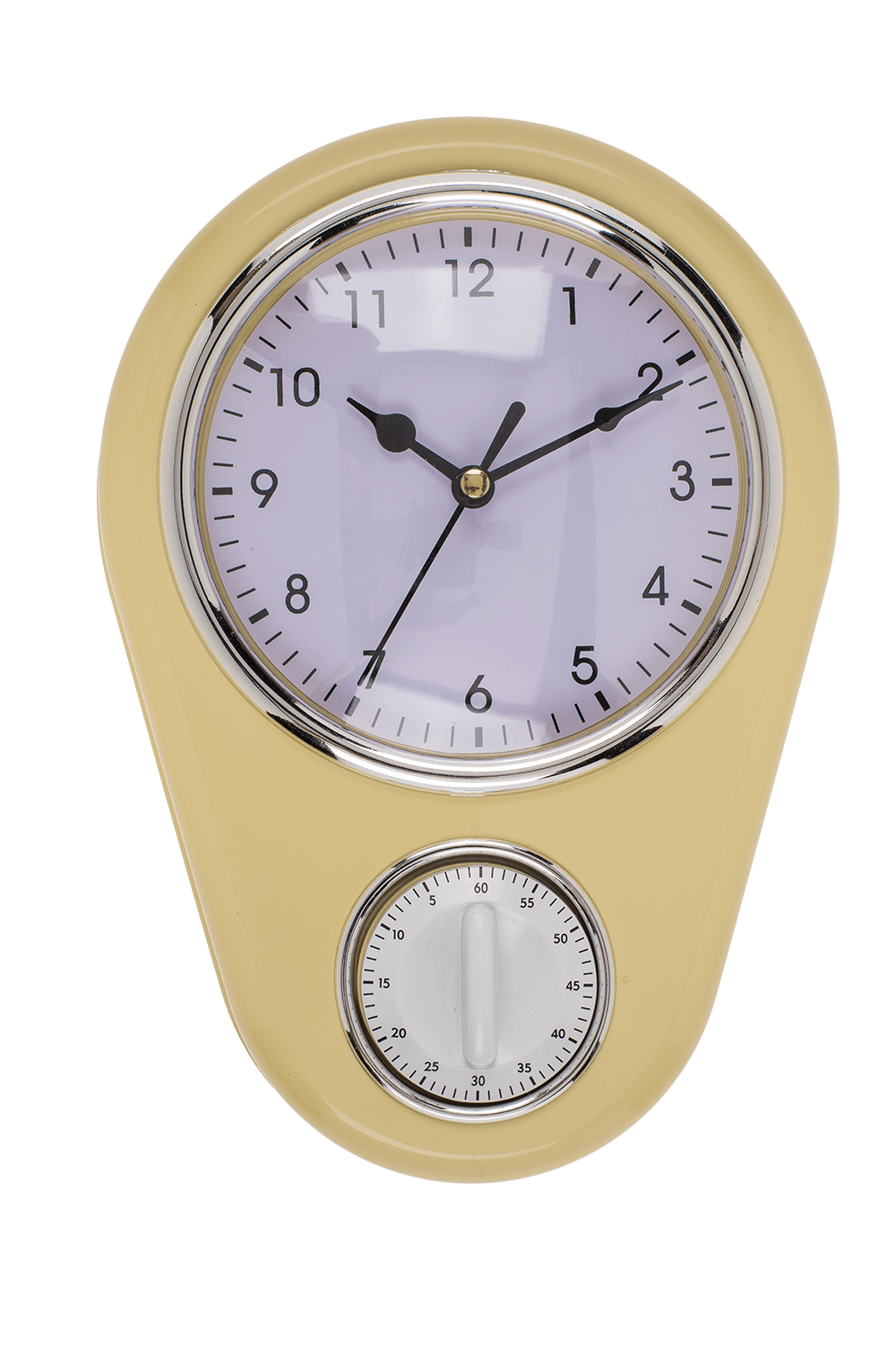 Out of the Blue Colourful Kitchen Wall Clock time