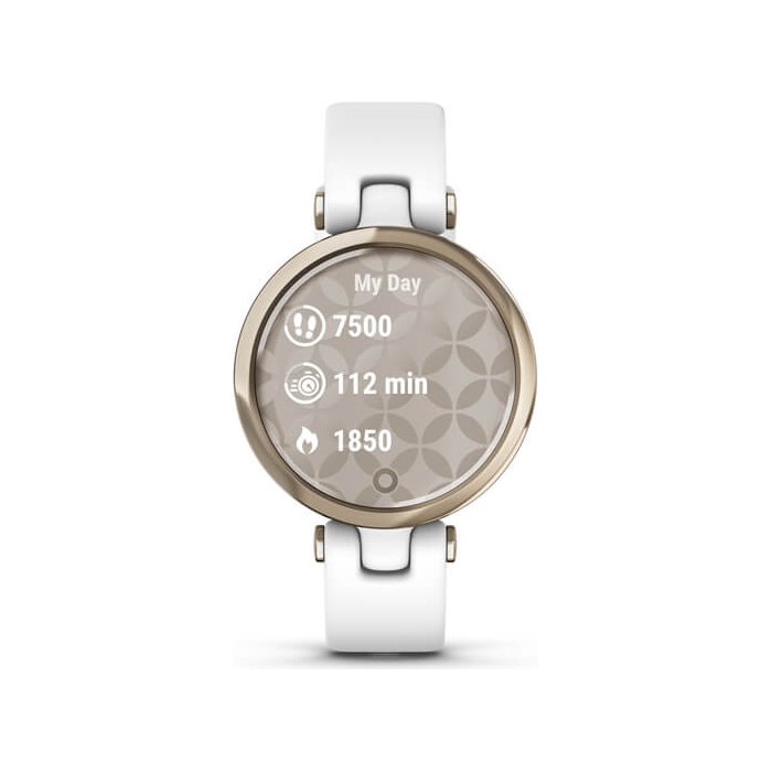 Garmin Lily® – Sport Edition | Cream Gold – White