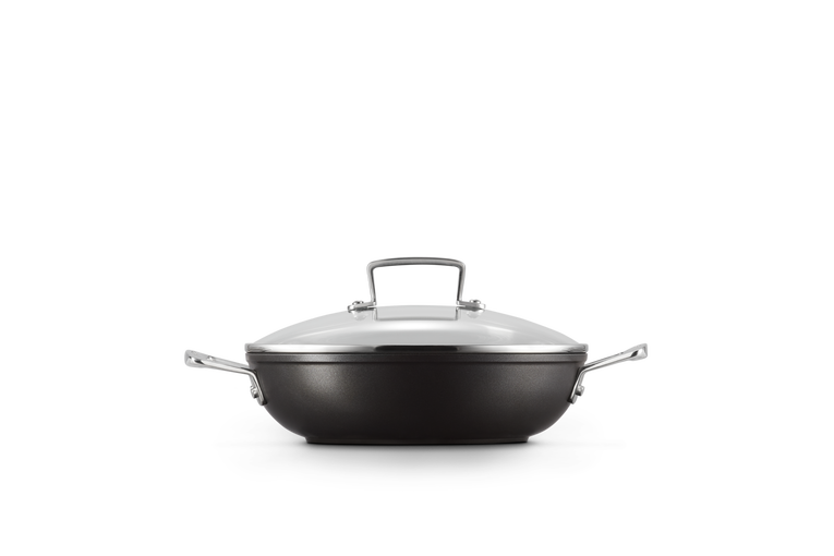 Le Creuset Toughened Non-Stick Shallow Casserole - 28cm - Image 3