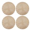 Mikasa Gold Glimmer Round Placemat Set 38cm – 4pcs.