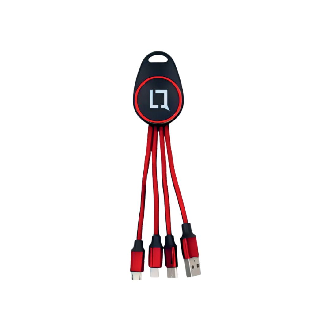 Liquno Nissi Shining Keyring with 3in1 Data Cable - Image 3