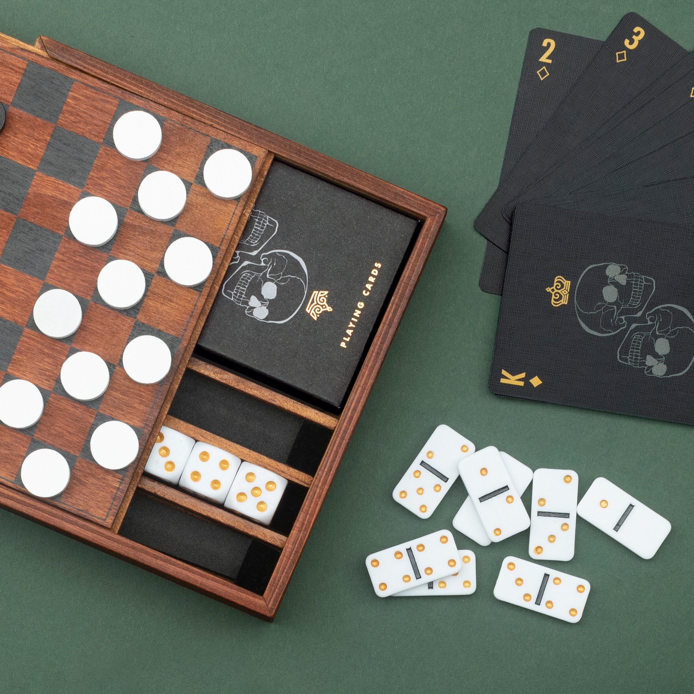 Iron & Glory Wooden Games Night - Multiple Games - Image 4